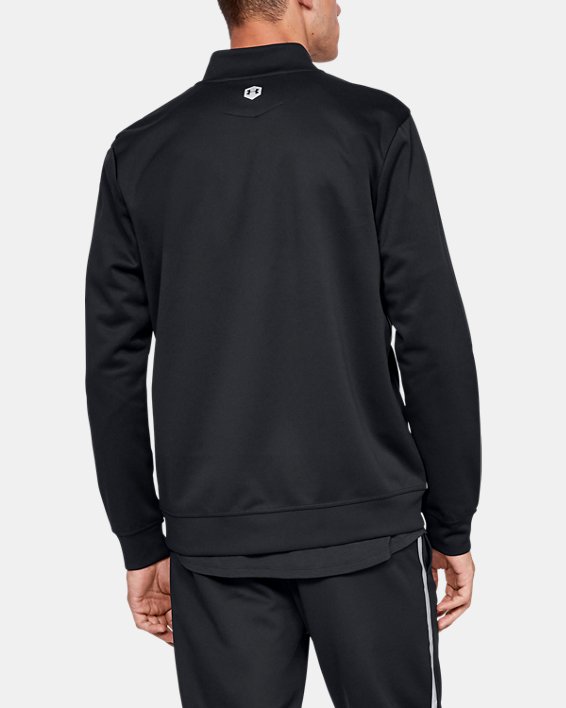 Men's UA RUSH™ Track Suit Jacket, Black, pdpMainDesktop image number 1